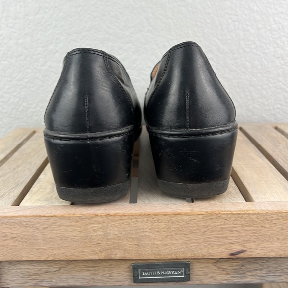 Croft & Barrow Leather Slip On Loafers Black Size 9 - Picture 5 of 9